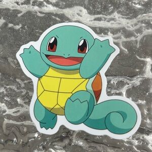 5/$10 Waterproof New Vinyl Sticker Decal Squirtle Pokémon